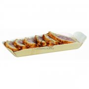 Canada Molded Wooden Tray With Paper 7.8 X 2.9 X 1.1 400/cs