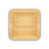 Disposable Bamboo Plates 6 Inch Square 96/cs