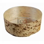 Anno Round Bamboo Leaf Basket - 2" Dia 1"Deep - 500/CS