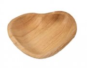 Compostable Heart Shaped Palm Plate 200/case