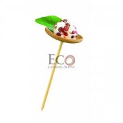 Thani Bamboo Mini Dish With Skewer - 1.5 X 3.9 - 144/CS