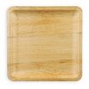 Disposable Bamboo Plates 10 inch Deep Square 96/CS