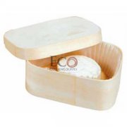 Saga Rectangular Wooden Box With Lid For Baking - 4.3 X 3.1 X 2.