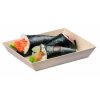 Samurai Wooden Rectangular Dish - 5.1 X 7 X 1.1 - 100/CS