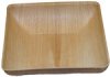7" x 7" Square Biodegradable Fallen Palm Leaf Bowls (100/cs)