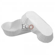 Saga Oval Silicone Baking Case - 7.2 X 6.4 X 1.7 - 100/CS