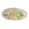 Palm Leaf Compartment Tray - 11.8 x 11.8 x .8" - 100/CS
