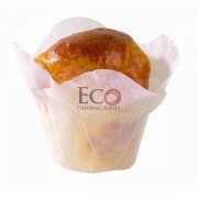 3 oz White Silicone Baking Cup 2.75 x 1.9" - 1000 / cs