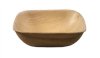 5" Square Flat Compostable Palm Bowl, 100/case