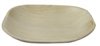 4" Square Flat Taster Appetizer Compostable Palm Plates, 100/cs